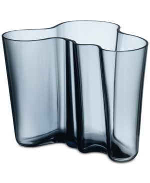 Iittala Vase, Colored Aalto Large In Rain