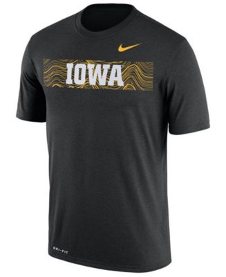 Nike Men's Iowa Hawkeyes Legend Staff Sideline T-Shirt - Macy's