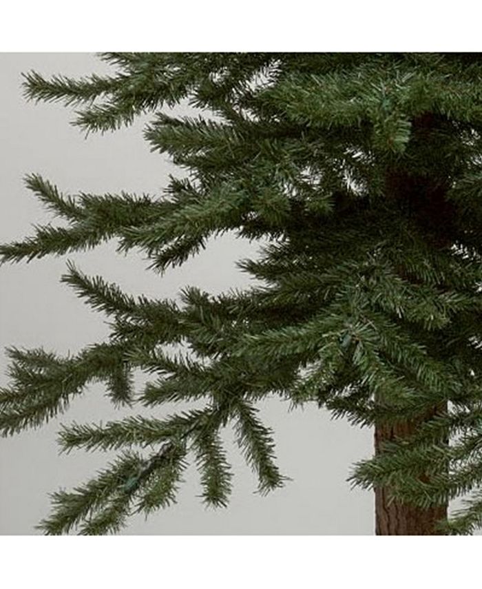 Vickerman 7' Natural Bark Alpine Artificial Christmas Tree Unlit Macy's