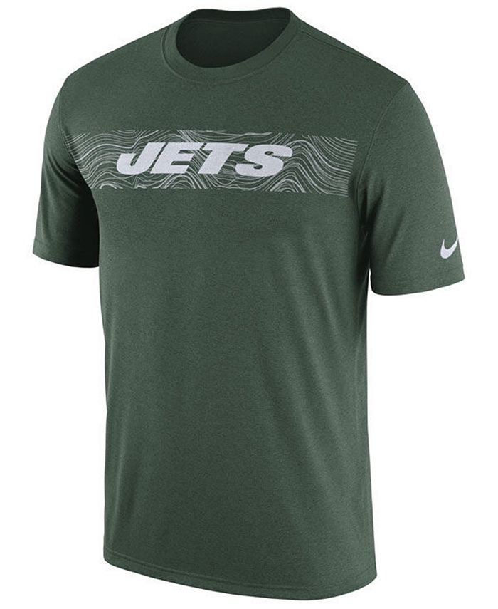 Nike Men's New York Jets Legend On-Field Seismic T-Shirt - Macy's