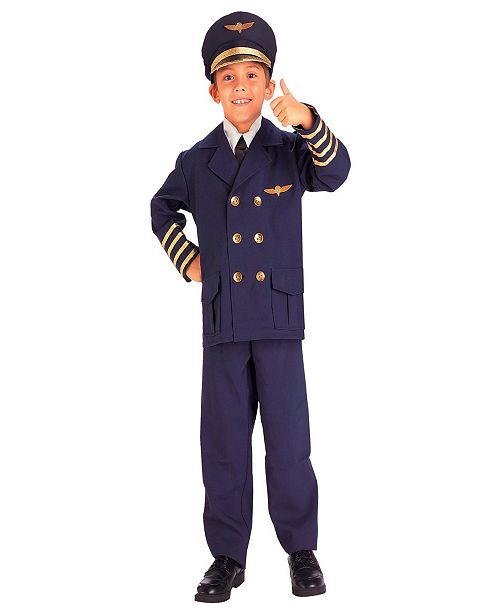 Buyseasons Airline Pilot Little And Big Boys Costume Reviews Kids Macy S