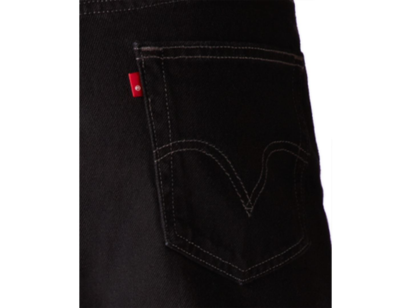 Мужские джинсы Levi's Big & Tall 550™ Relaxed Fit Non-Stretch, цвет: Чёрный — фото 5