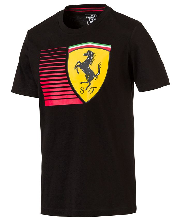 Puma Men's Ferrari Big Shield T-Shirt - Macy's