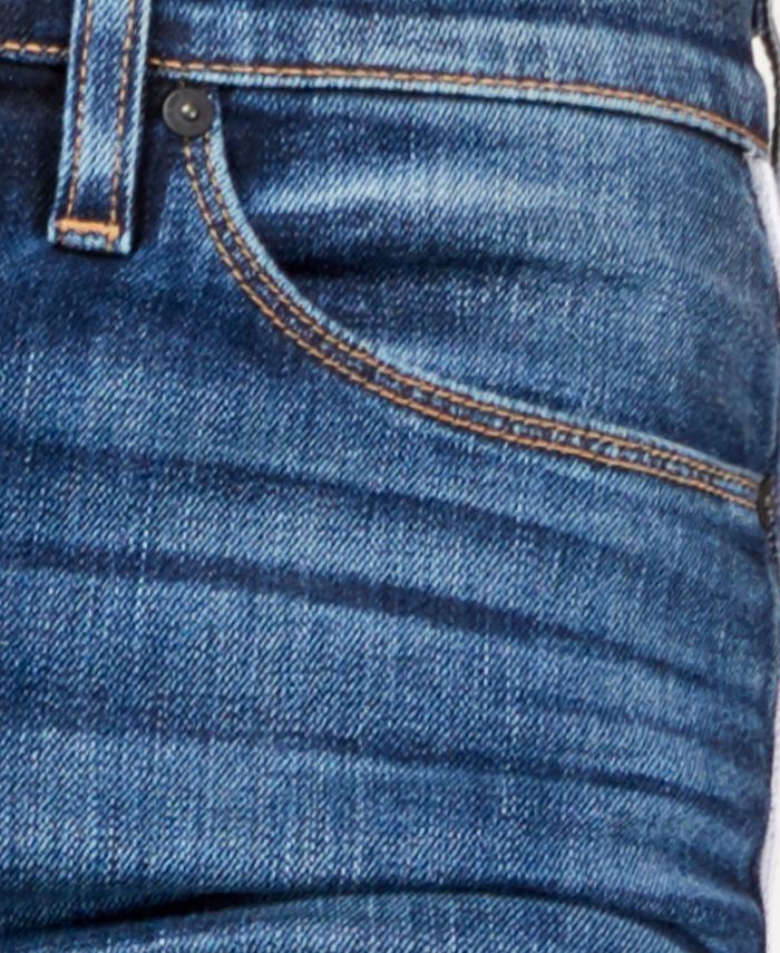 Hudson Jeans Barbara Side-Striped Skinny Jeans - Macy's