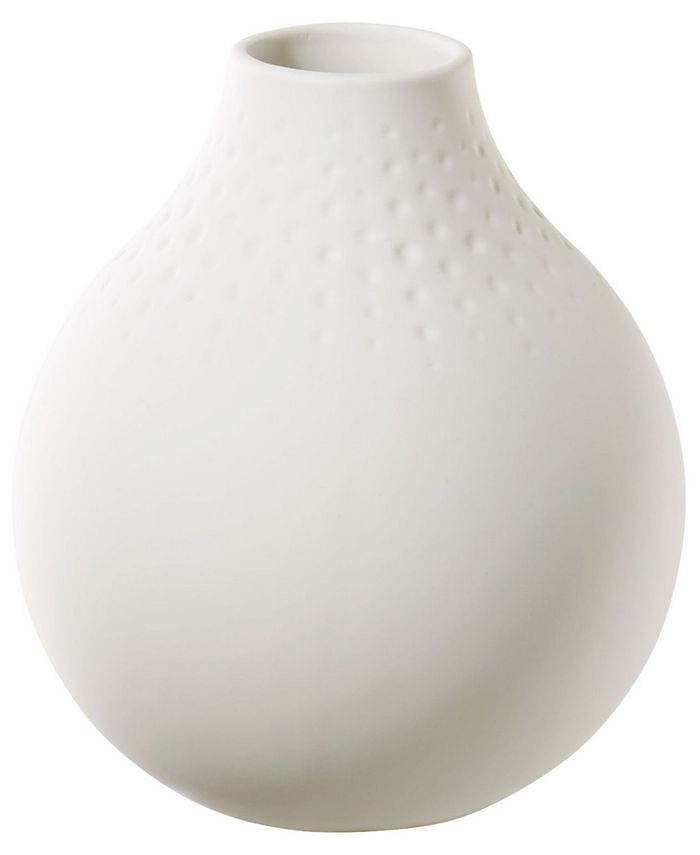 Versterken Opsommen Pellen Villeroy & Boch White Perle Vase NO.3 & Reviews - Vases - Home Decor -  Macy's