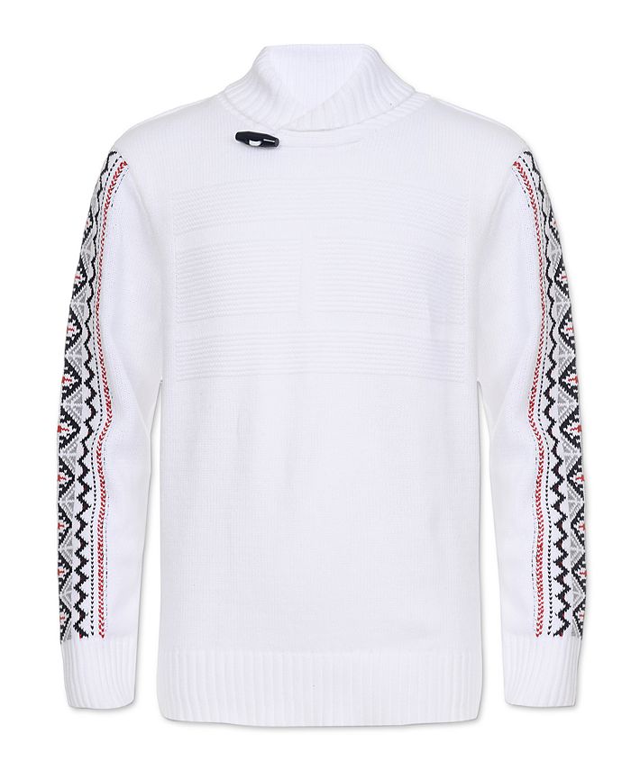 tommy hilfiger shawl collar sweater