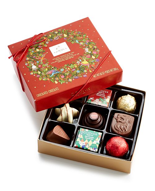 Holiday Chocolate and Truffle Gift Box