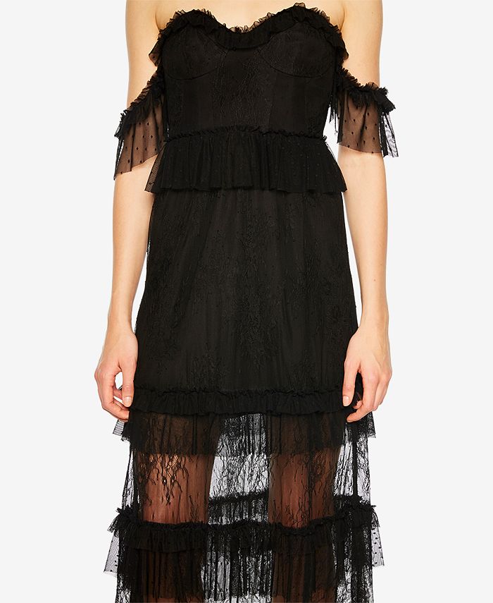 bardot strapless dress