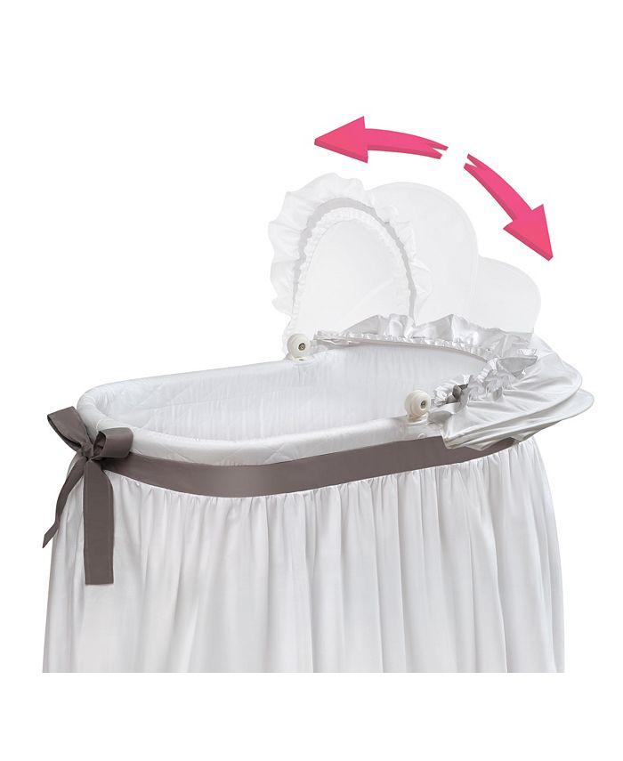 Badger basket wishes oval bassinet full length skirt Clearance