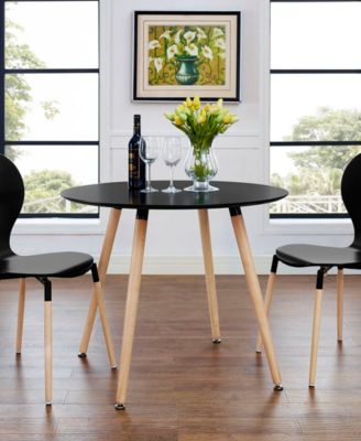 Modway - Track Round Dining Table in White
