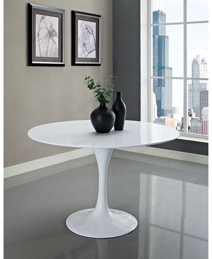 Modway lippa fiberglass dining clearance table