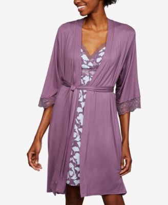 A Pea in the Pod - Lace-Trim Nursing Nightgown
