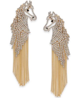 kate spade horse earrings