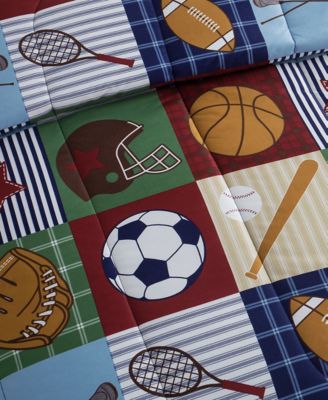 Kids Team Sport 3-Pc. Comforter Set, Twin