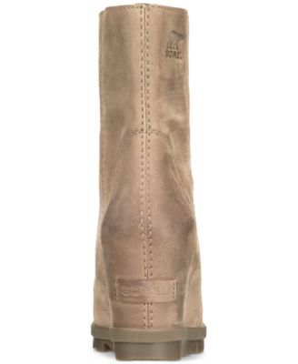 macys sorel wedge boots