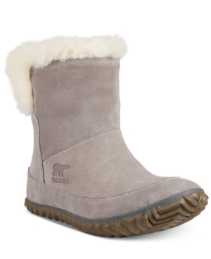image of Sorel Women-s Out N About Bootie Slippers Women-s Shoes