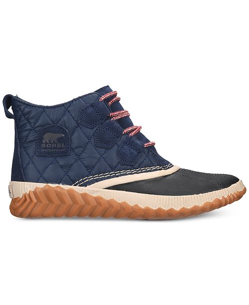 sorel women's out n about plus lug sole booties