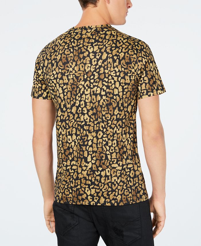 GUESS Men's Leopard Graphic T-Shirt & Reviews - T-Shirts - Men - Macy's