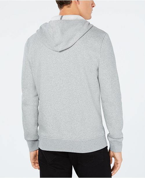 Calvin Klein Jeans Men's Zip-Front Monogram Hoodie,Created for Macy's ...