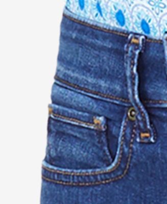 Petite Ami Tummy-Control Skinny Jeans