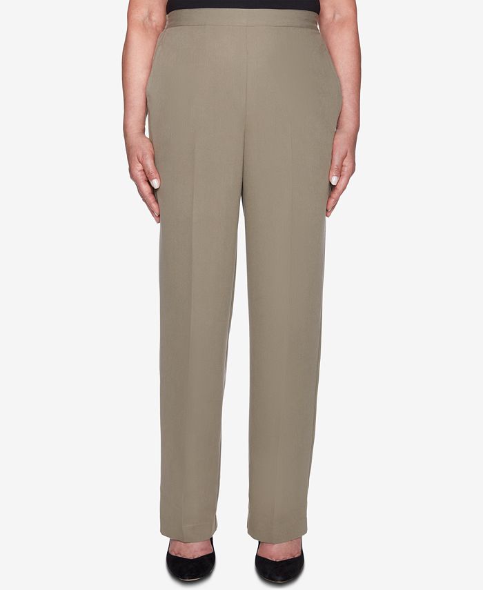 Alfred Dunner Autumn In New York Pull-On Pants - Macy's
