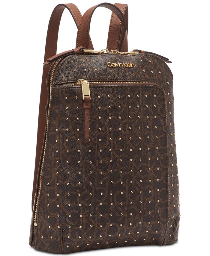 Calvin Klein Hudson Signature Studded Backpack Macy's
