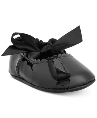 baby girl black shoes size 3