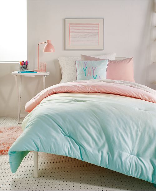 DKNY Kids Empire Light Twin Comforter Set & Reviews Kids' & Baby Bedding Bed & Bath Macy's