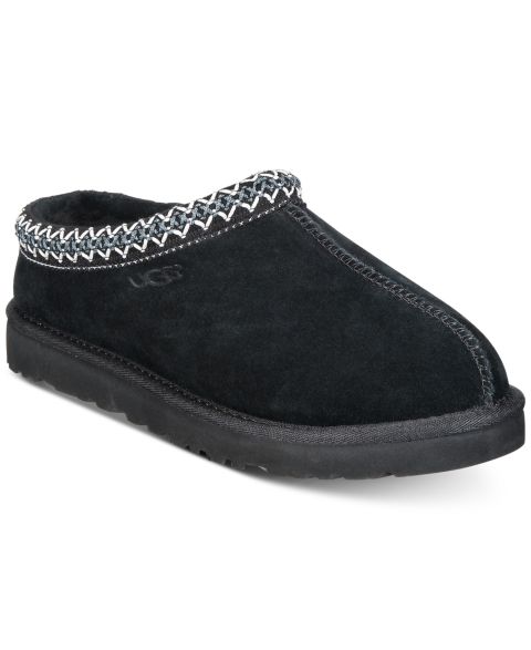 Мужские сабо UGG® Tasman Clog Slippers, цвет: Чёрный