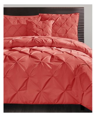 Carmen Pintuck 4 Piece Comforter Set, Queen