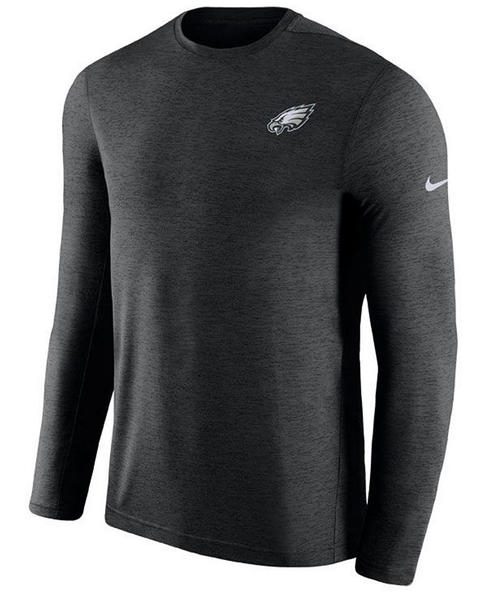 Nike Men's Philadelphia Eagles Coaches Long Sleeve Top - Macy's