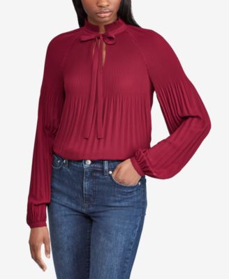 Lauren Ralph Lauren - Georgette Tie-Neck Top