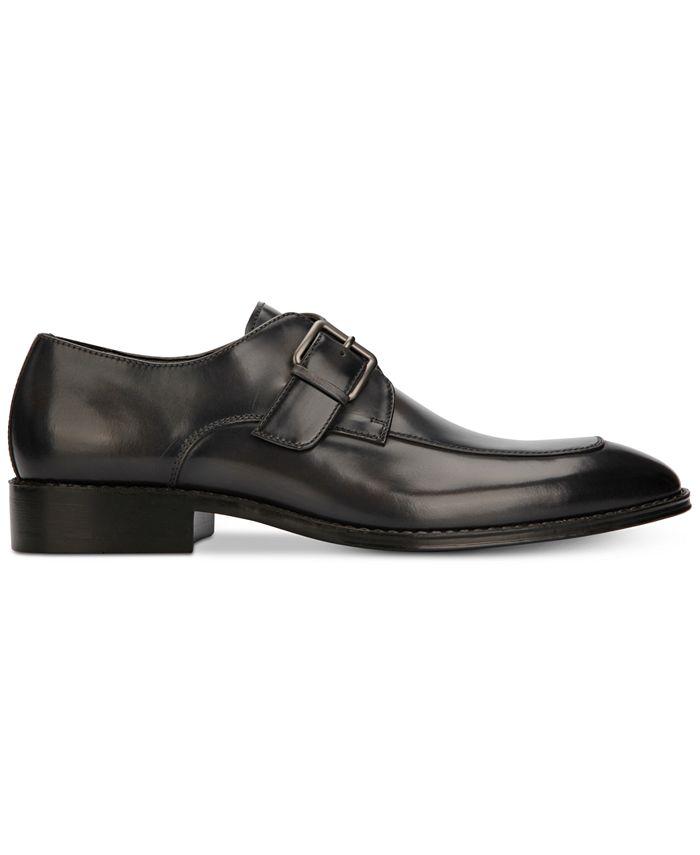 Kenneth Cole Reaction Men's Reggie Leather Monk-Strap Loafers - Macy's