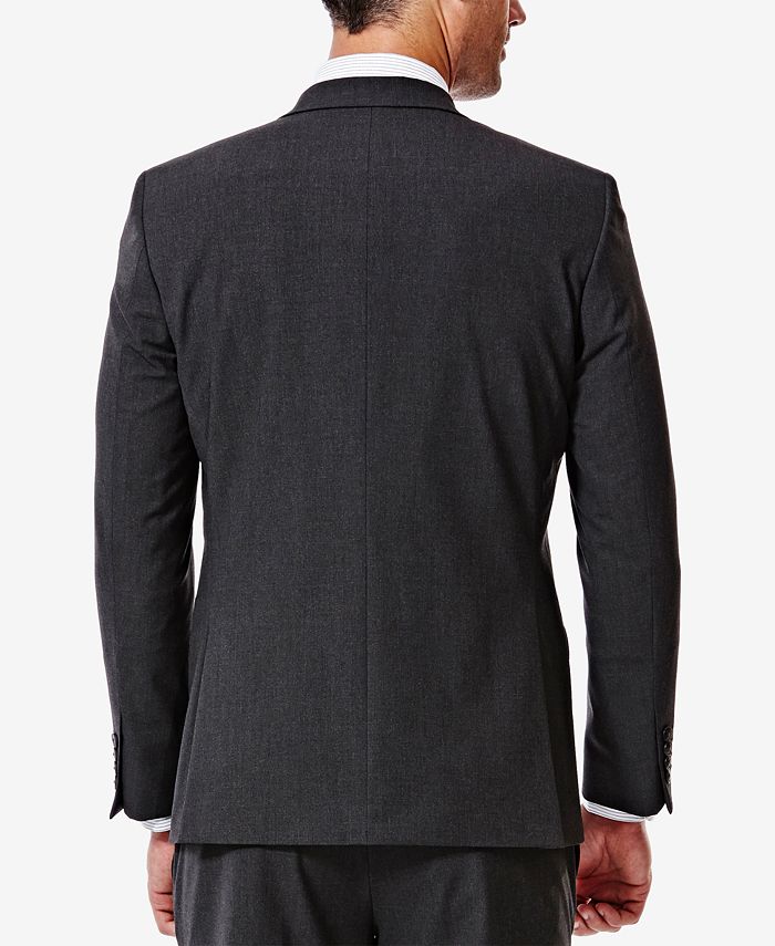 Haggar J.M. Men’s Slim-Fit 4-Way Stretch Suit Jacket & Reviews - Suits ...