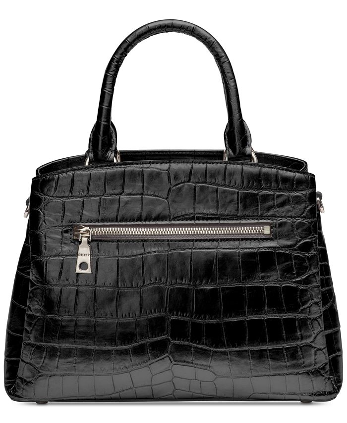 DKNY Paige Croc Embossed Satchel, Created for Macy's - Macy's