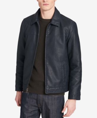 tommy hilfiger faux leather jacket