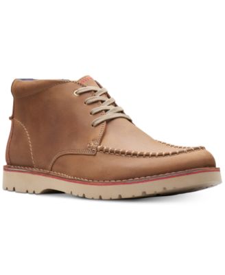 clarks mens leather shoes