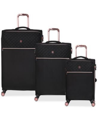 it luggage luxlite black and rose gold