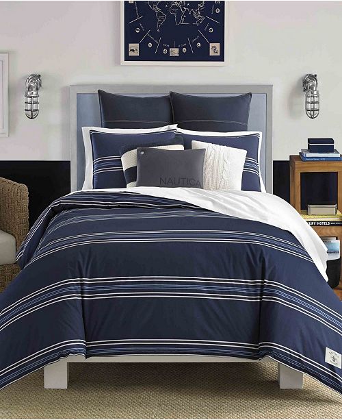 Nautica Acton Comforter And Duvet Set Collection Reviews