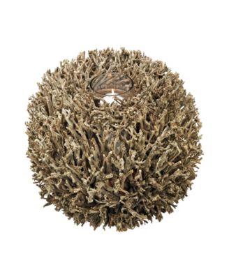 Dimond Home - Briar Candle Holder In Light Washed Wood