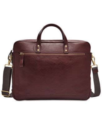 Men s Haskell Leather Briefcase