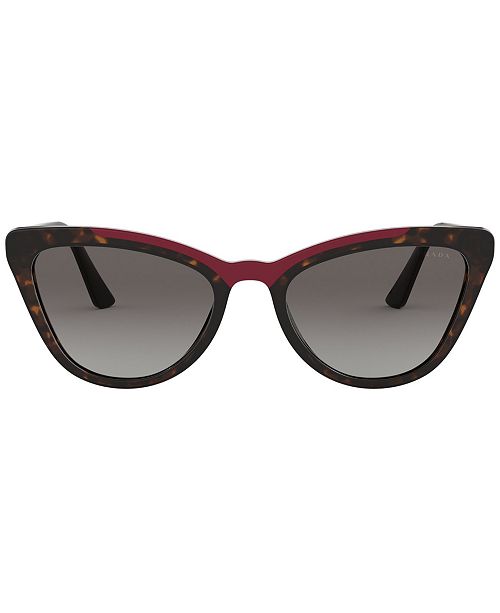 Prada Sunglasses, PR 01VS 56 & Reviews - Sunglasses by Sunglass Hut ...
