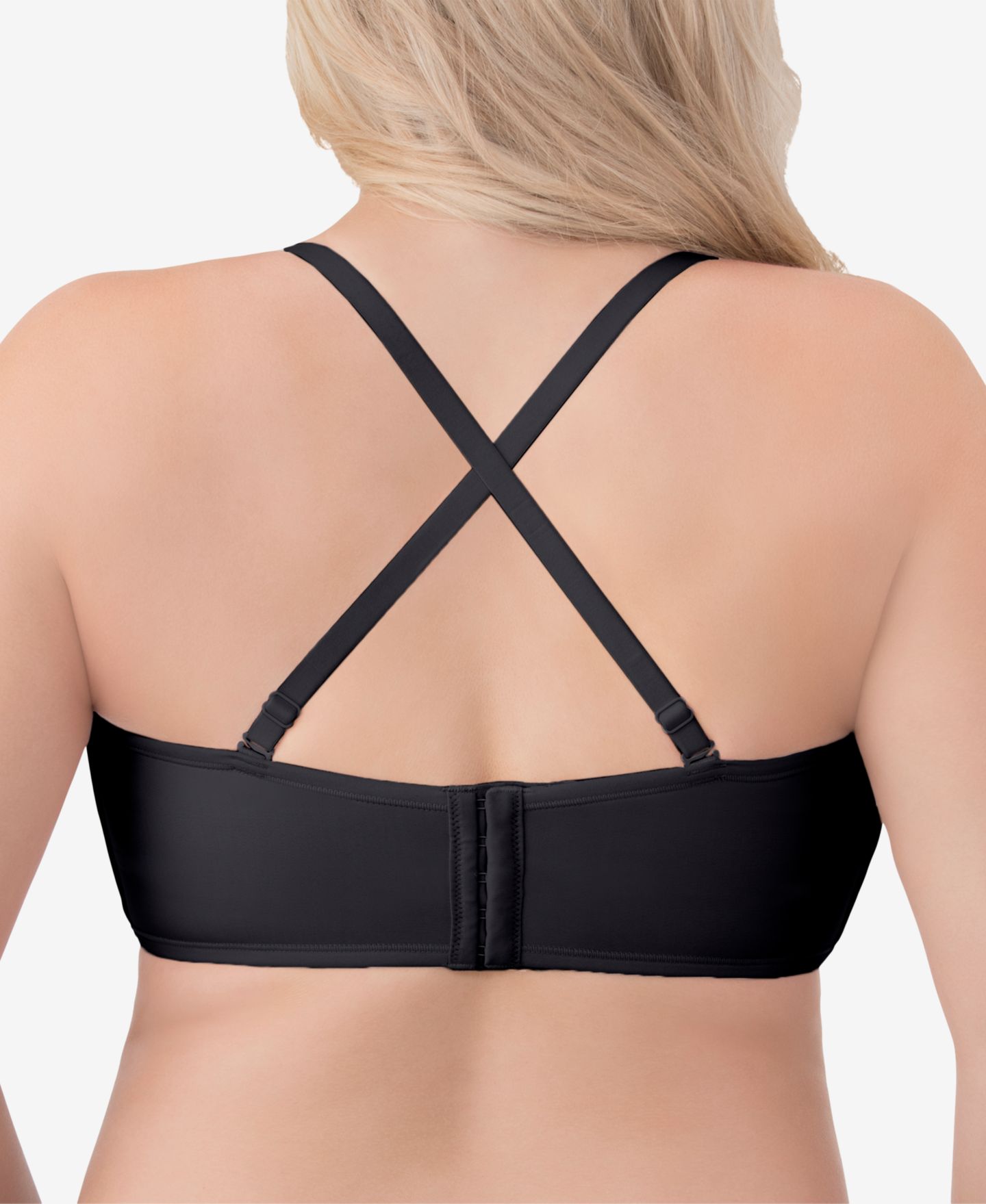 Бра Beauty Back® Fair, на косточках — Vanity Fair Lingerie, цвет: Полуночный чёрный — фото 6