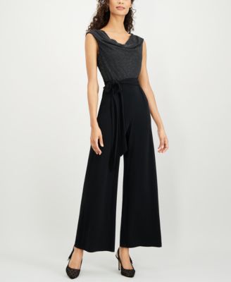 Connected - Drape-Neck Jumpsuit