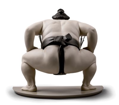 Lladró Sumo Fighter Figurine