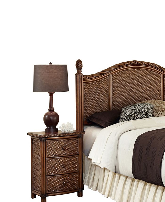 Home Styles Marco Island Queen/Full Headboard and Night Stand Macy's