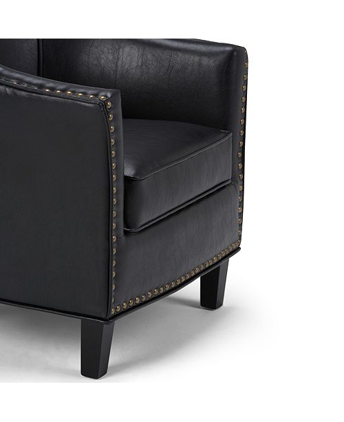 Simpli Home Kildare Tub Chair & Reviews Furniture Macy's