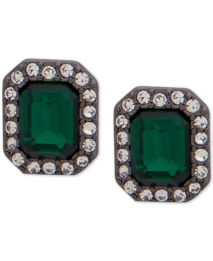 Lauren Ralph Lauren Pavé & Stone Stud Earrings Macy's