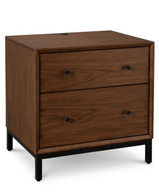 Furniture - Oslo USB Outlet Nightstand