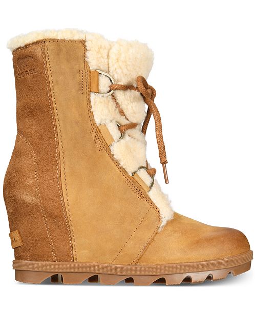 sorel women's joan of arctic wedge ii waterproof booties